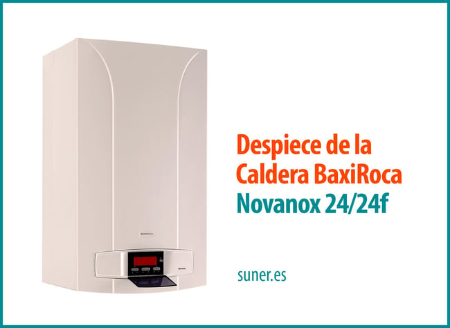 00 Despiece de la caldera BaxiRoca Modelo Novanox 24-24 F (V.0) (Bajo NOx)