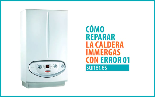 01 Como reparar la caldera Immergas con error 01