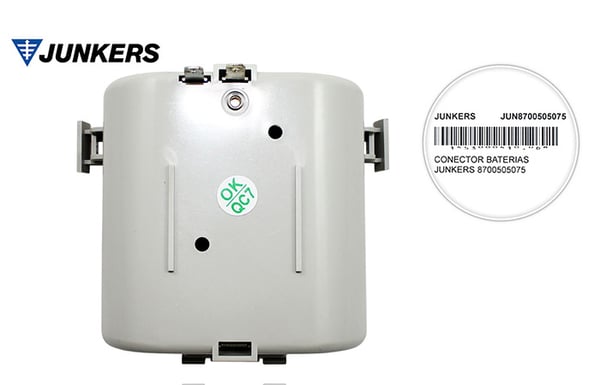 01 Conector para baterias marca Junkers