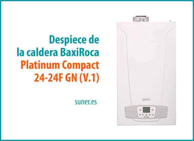 01 Despiece de la caldera BaxiRoca Platinum Compact 24-24F GN (V.1)