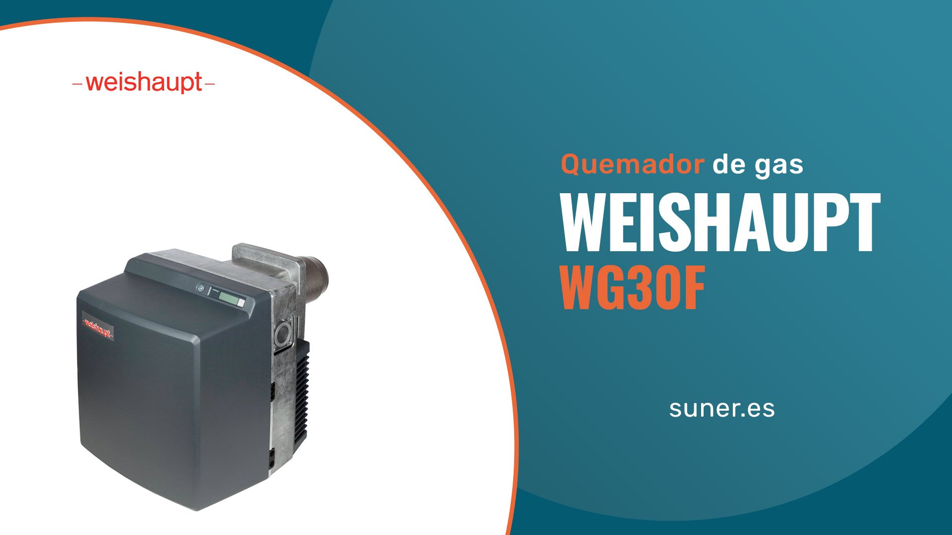 01 Quemador de gas Weishaupt WG30F