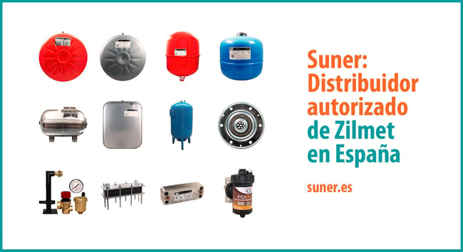 01 Suner_Distribuidor autorizado de Zilmet en Espana