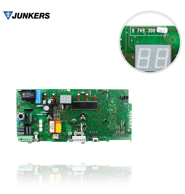 03 Circuito impreso para caldera Junkers Eurostar ZWE24-3had23 ZWE283mfab23_8748300267