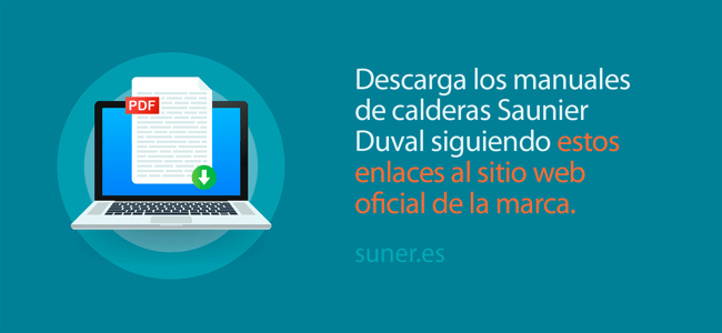 03 Descargar PDFs de manuales de calderas Saunier Duval desde el sitio web oficial de la marca_Distribuciones Suner-1