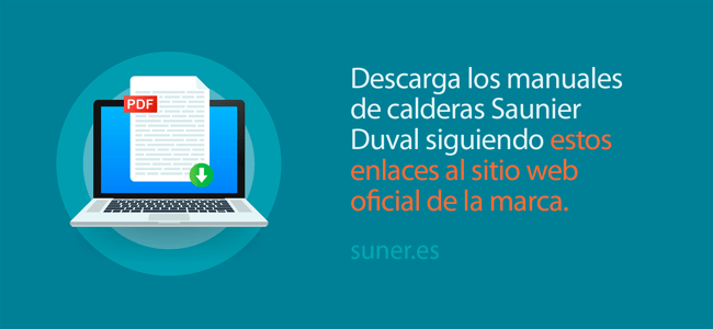 04 Descargar PDFs de manuales de calderas Saunier Duval desde el sitio web oficial de la marca_Distribuciones Suner