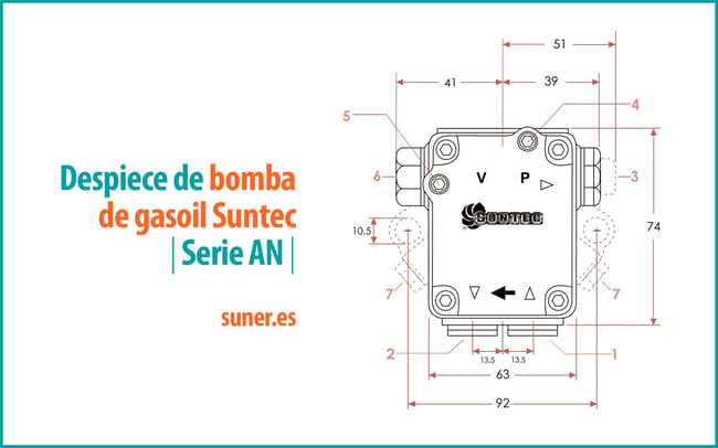 04 Despiece bomba de gasoil Suntec_Serie AN