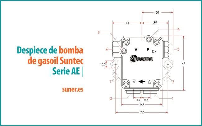05 Despiece bomba de gasoil Suntec_Serie AE