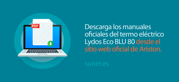 06 Descargar la documentación oficial del Lydos Eco BLU 80 desde el sitio web oficial Ariston_Distribuciones Suner