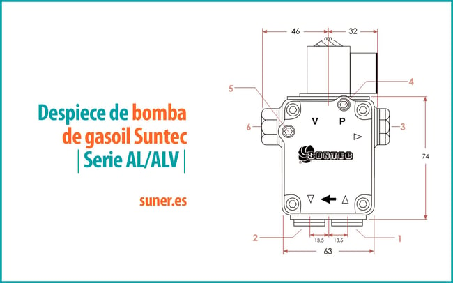 09 Despiece bomba de gasoil Suntec_Serie AL-ALV