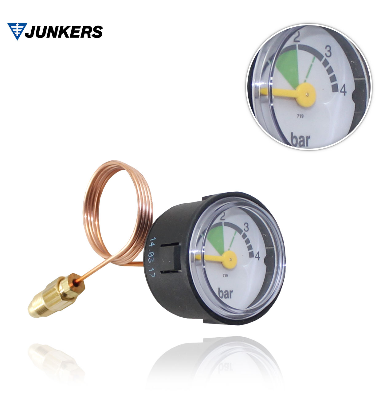Junkers Schnellentlüfter 8718505014 – Ersatzteil Für Heizungsanlagen, Kunststoff-Version