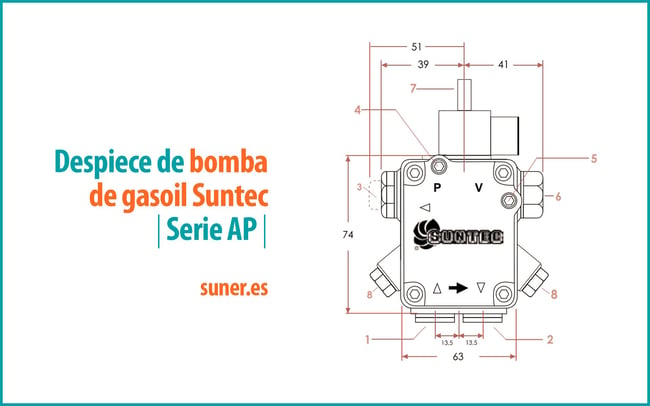 13 Despiece bomba de gasoil Suntec_Serie AP